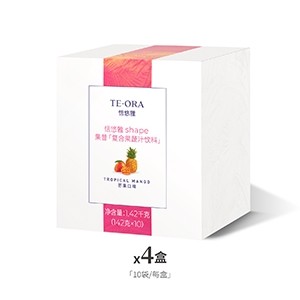 恬悠雅®SHAPE果昔【复合果蔬汁饮料】四盒装