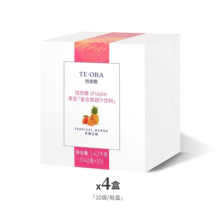 恬悠雅®SHAPE果昔【复合果蔬汁饮料】四盒装